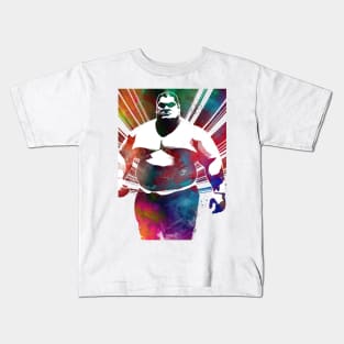 Wrestling sport art #wrestling Kids T-Shirt